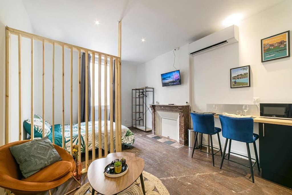 Spacieux Studio Renove Appartement Villeneuve-sur-Lot Buitenkant foto